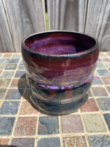 Small Purple/Black Cup