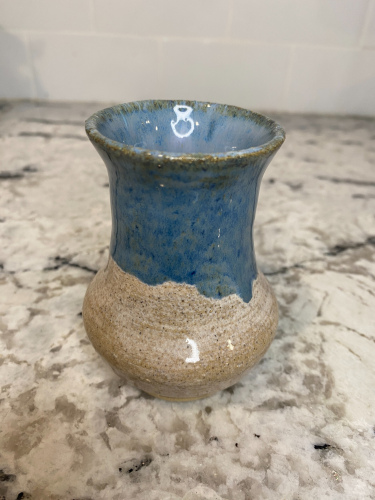 Small Blue and White Vase