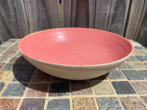 Small Pink/White Bowl