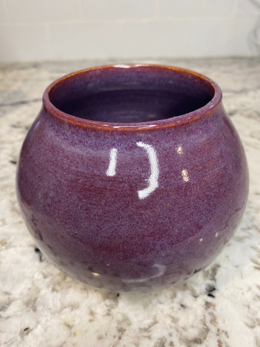Purple Moon Pot