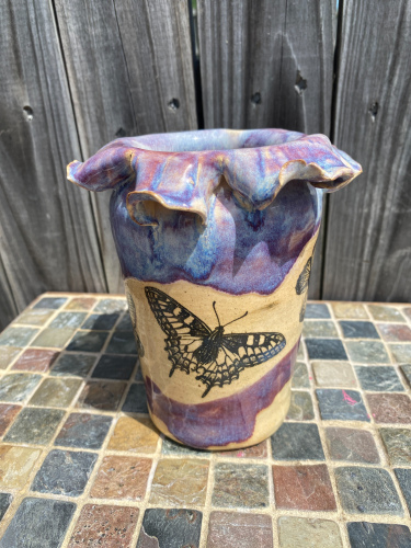 Butterfly Vase