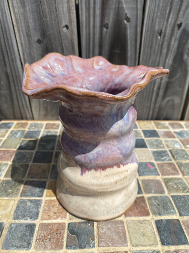 Purple Flare Vase