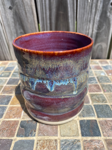 Purple Swirl Cup